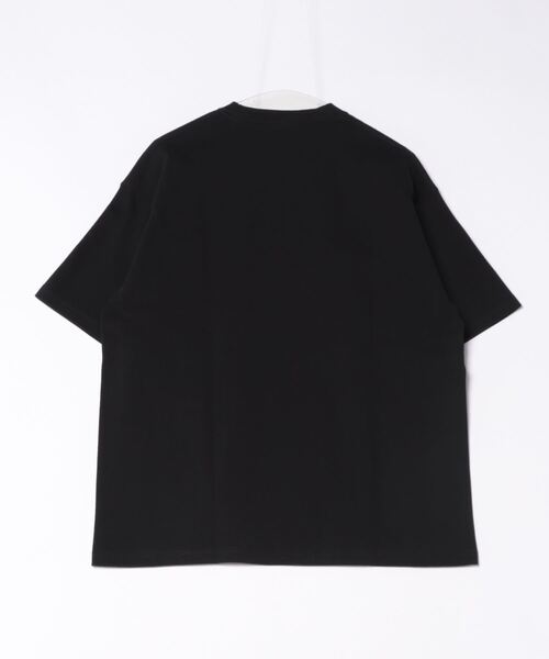 Leyline(レイライン)の「【Leyline】ビッグシルエットポケットTシャツ「b/s pocket logo tee」(Tシャツ/カットソー・メンズ・ブラック/ホワイト・LARGE/MEDIUM/X-LARGE)」の3枚目の写真