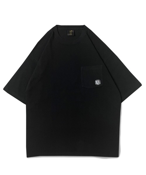 Leyline(レイライン)の「【Leyline】ビッグシルエットポケットTシャツ「b/s pocket logo tee」(Tシャツ/カットソー・メンズ・ブラック/ホワイト・LARGE/MEDIUM/X-LARGE)」の5枚目の写真
