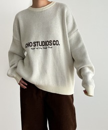 CANAL JEAN | choice_cnl(チョイス) ジャガード×刺繍ニット(ニット/セーター)