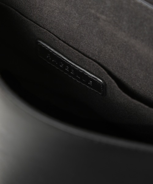 RAGEBLUE（レイジブルー）の「SYNTHETIC LEATHER MULTI WAY FLAP SHOULDER BAG / シンセティックレザー/2WAYフラップミニショルダーバッグ（ショルダーバッグ・メンズ・ブラック/ブラック系その他/ブラック系その他2・FREE）」の20枚目の写真