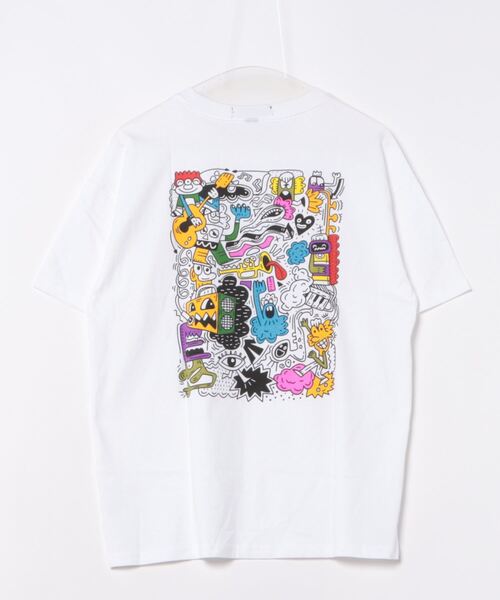 PEANUTS BOY(ピーナッツボーイ)の「【PEANUTS BOY】プリントTシャツ(Tシャツ/カットソー・メンズ・ホワイト・MEDIUM)」の2枚目の写真
