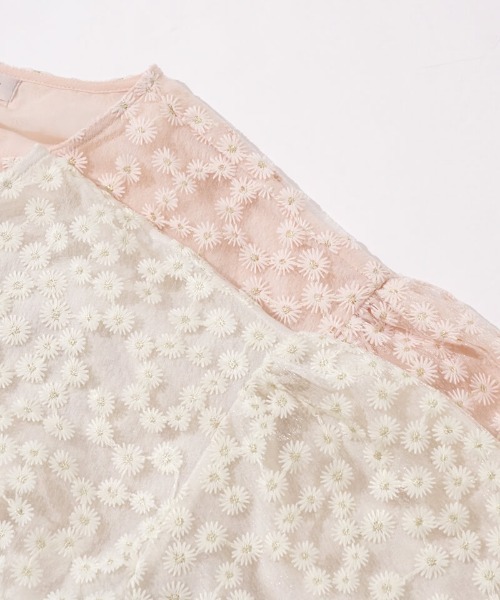 flower（フラワー）の「クリアネスブルームトップ（シャツ/ブラウス・レディース・アイボリー/ピンク・FREE）」の19枚目の写真