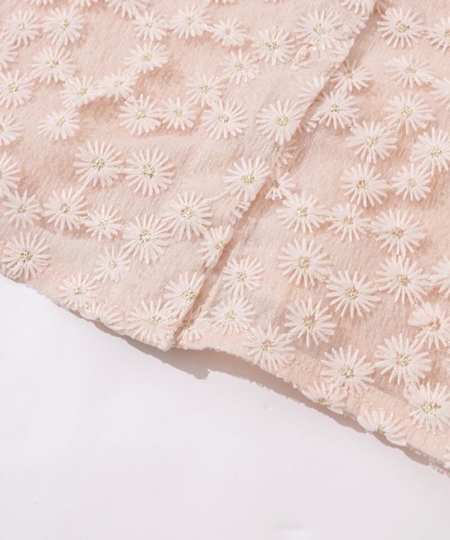 flower（フラワー）の「クリアネスブルームトップ（シャツ/ブラウス・レディース・アイボリー/ピンク・FREE）」の14枚目の写真