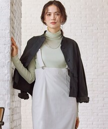 2WAYストレッチタフタ ギャザーブルゾン（その他アウター）｜23区 L