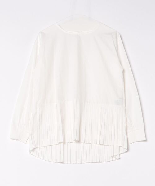 【セール】ニットベスト＆プリーツブラウスプルオーバー（アンサンブル）｜PICCIN（ピッチン）