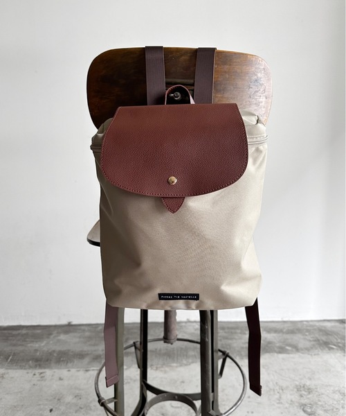 favori（ファヴォリ）の「EM: FAVORI(ファボリ) サンファンリュック（バックパック/リュック・レディース・ブラック/ベージュ/ネイビー/ライトグリーン・FREE）」の17枚目の写真