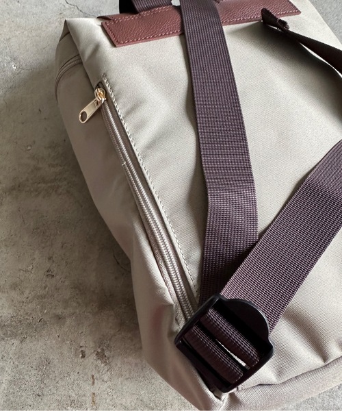 favori（ファヴォリ）の「EM: FAVORI(ファボリ) サンファンリュック（バックパック/リュック・レディース・ブラック/ベージュ/ネイビー/ライトグリーン・FREE）」の20枚目の写真