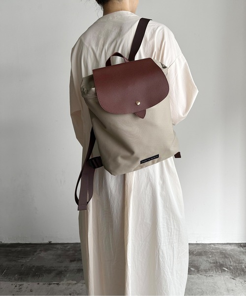 favori（ファヴォリ）の「EM: FAVORI(ファボリ) サンファンリュック（バックパック/リュック・レディース・ブラック/ベージュ/ネイビー/ライトグリーン・FREE）」の12枚目の写真