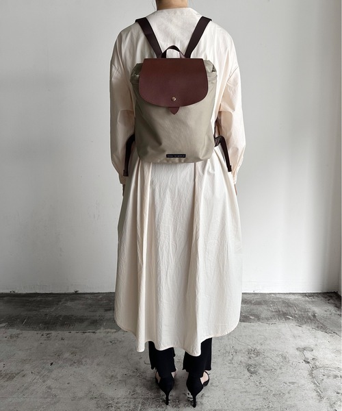 favori（ファヴォリ）の「EM: FAVORI(ファボリ) サンファンリュック（バックパック/リュック・レディース・ブラック/ベージュ/ネイビー/ライトグリーン・FREE）」の14枚目の写真