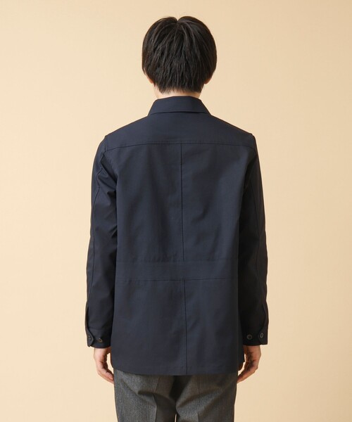NOLLEY’S（ノーリーズ）の「《透湿/撥水》ストレッチファティーグシャツジャケット 24AW（ミリタリージャケット・メンズ・ネイビー/ブラック/グレイッシュベージュ/ベージュ・M/L）」の22枚目の写真