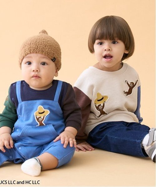 petit main（プティマイン）の「とんがりマシュマロビーニー（その他ベビー用品・キッズ・キャメル/ライトピンク/ネイビー/ライトグリーン/アイボリー・46cm/48cm/50cm）」の8枚目の写真