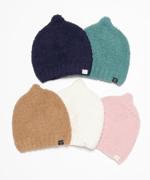 petit main（プティマイン）の「とんがりマシュマロビーニー（その他ベビー用品・キッズ・キャメル/ライトピンク/ネイビー/ライトグリーン/アイボリー・46cm/48cm/50cm）」の16枚目の写真