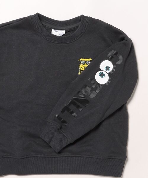 スポンジボブ サガラ刺繍 裏毛トレーナー（スウェット）｜Mac-House