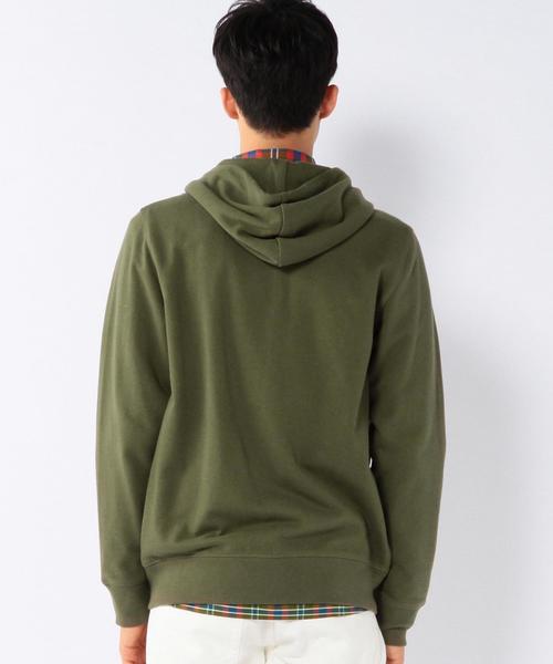 coen（コーエン）の「裏毛ジップパーカー（パーカー・メンズ・グレー/ネイビー/オリーブ/オフホワイト・X-LARGE/SMALL/LARGE/MEDIUM）」の9枚目の写真