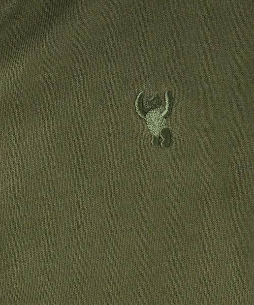 coen（コーエン）の「裏毛ジップパーカー（パーカー・メンズ・グレー/ネイビー/オリーブ/オフホワイト・X-LARGE/SMALL/LARGE/MEDIUM）」の10枚目の写真