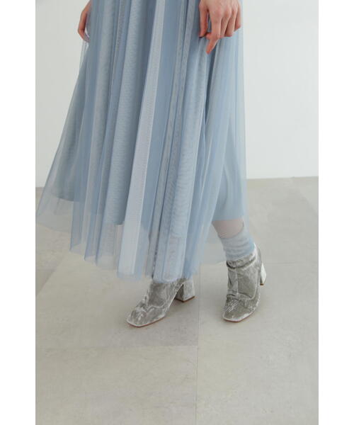 JILL STUART(ジルスチュアート)の「◆ニュアンスチュールニットドッキングワンピース(ワンピース・レディース・ブラック/ブルー・2/4)」の21枚目の写真