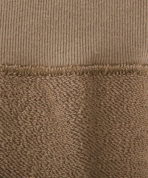 6(ロク)の「<6(ROKU)>コットンウラケ カラーステッチ クルーネック プルオーバー 24AW(スウェット・レディース・ライトブルー/ベージュ・FREE)」の13枚目の写真