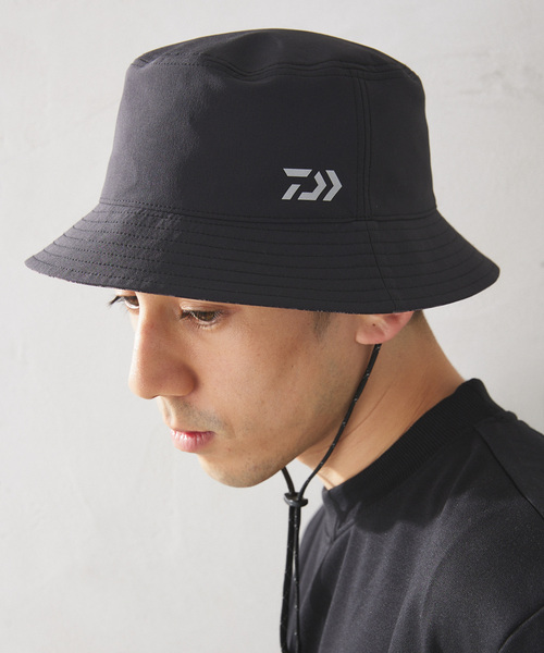 DAIWA（ダイワ）の「DAIWA 別注  CORDURA(R)ナイロン リバーシブル バケットハット（ハット・メンズ・ブラック・FREE）」の7枚目の写真