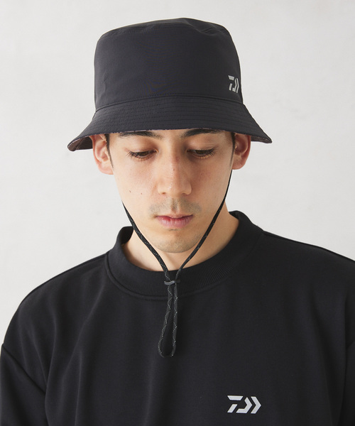 DAIWA（ダイワ）の「DAIWA 別注  CORDURA(R)ナイロン リバーシブル バケットハット（ハット・メンズ・ブラック・FREE）」の11枚目の写真