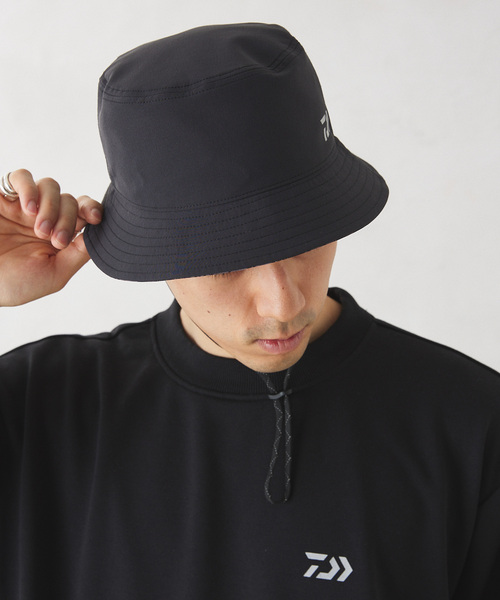 DAIWA（ダイワ）の「DAIWA 別注  CORDURA(R)ナイロン リバーシブル バケットハット（ハット・メンズ・ブラック・FREE）」の12枚目の写真