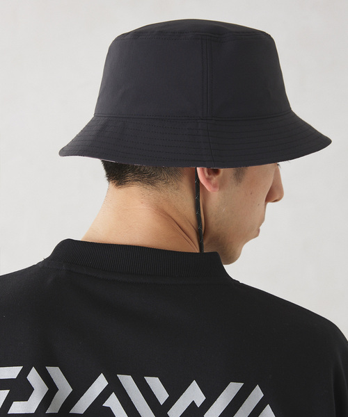 DAIWA（ダイワ）の「DAIWA 別注  CORDURA(R)ナイロン リバーシブル バケットハット（ハット・メンズ・ブラック・FREE）」の13枚目の写真
