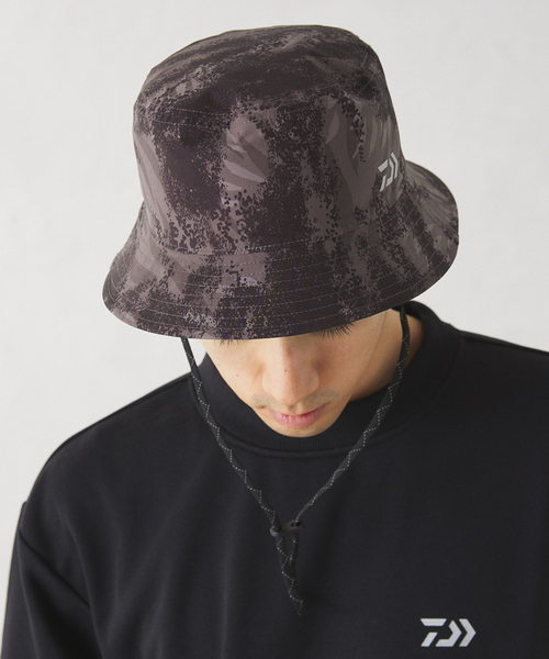 DAIWA（ダイワ）の「DAIWA 別注  CORDURA(R)ナイロン リバーシブル バケットハット（ハット・メンズ・ブラック・FREE）」の15枚目の写真
