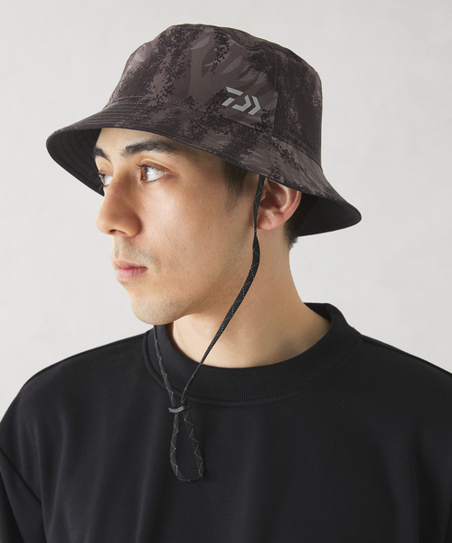 DAIWA（ダイワ）の「DAIWA 別注  CORDURA(R)ナイロン リバーシブル バケットハット（ハット・メンズ・ブラック・FREE）」の17枚目の写真