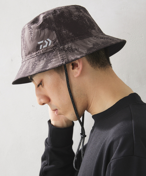 DAIWA（ダイワ）の「DAIWA 別注  CORDURA(R)ナイロン リバーシブル バケットハット（ハット・メンズ・ブラック・FREE）」の20枚目の写真