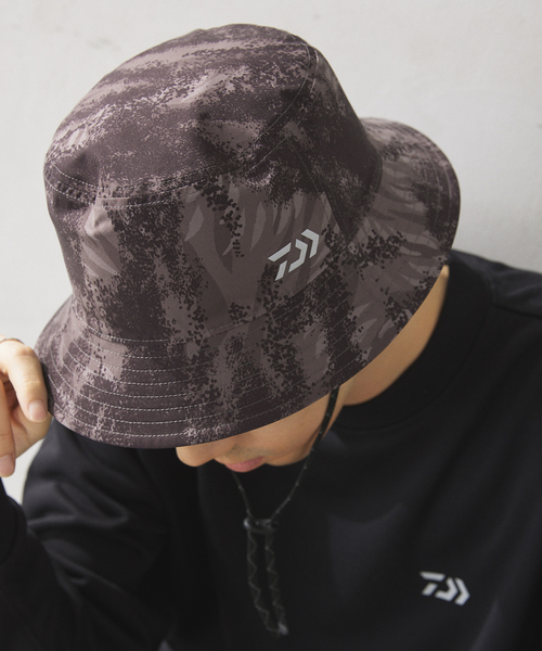 DAIWA（ダイワ）の「DAIWA 別注  CORDURA(R)ナイロン リバーシブル バケットハット（ハット・メンズ・ブラック・FREE）」の22枚目の写真
