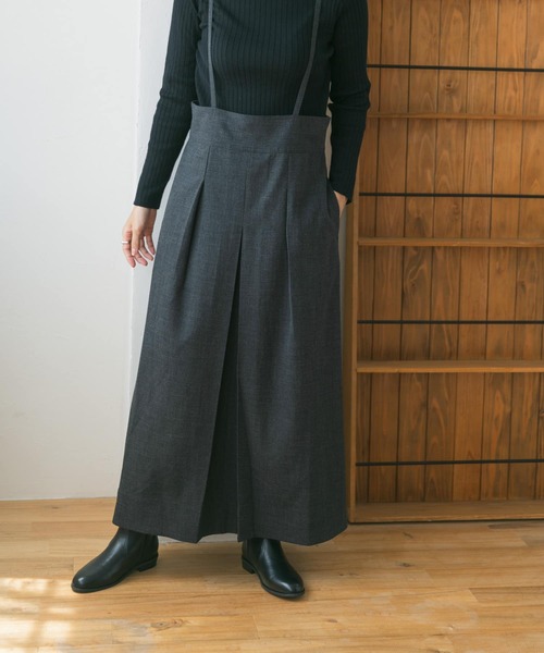 URBAN RESEARCH DOORS(アーバンリサーチドアーズ)の「ハイウエストキャミワンピース(ワンピース・レディース・グレー/ブラック・SMALL/MEDIUM)」の21枚目の写真