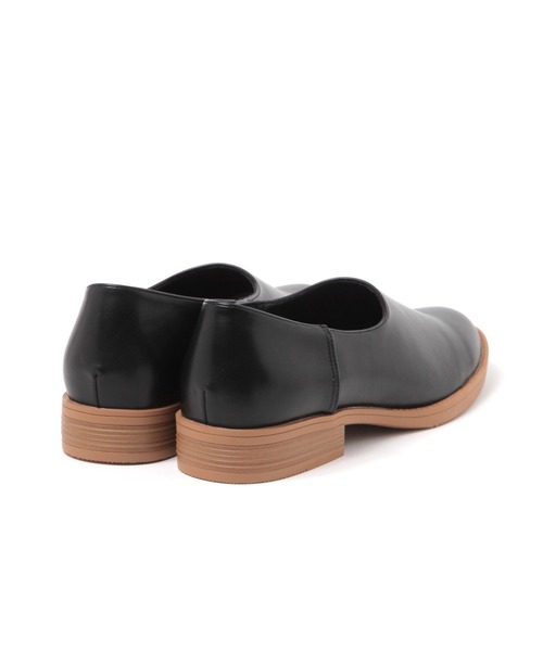 studio CLIP（スタディオクリップ）の「やわ楽スリッポン（スリッポン・レディース・アイボリー/ブラック・LARGE/MEDIUM）」の9枚目の写真