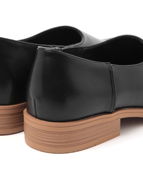 studio CLIP（スタディオクリップ）の「やわ楽スリッポン（スリッポン・レディース・アイボリー/ブラック・LARGE/MEDIUM）」の13枚目の写真