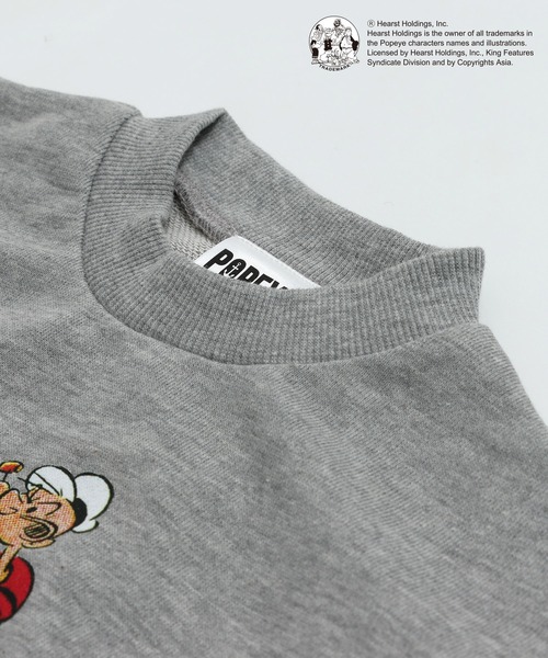 セール】ポパイ 裏毛トレーナー（スウェット）｜JAM & LINK