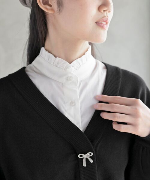 rps(アールピーエス)の「付け衿(付け襟・レディース・ブラック/ブラック系その他2/オフホワイト/ホワイト系その他2・フリー)」の3枚目の写真