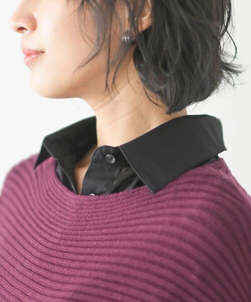 rps(アールピーエス)の「付け衿(付け襟・レディース・ブラック/ブラック系その他2/オフホワイト/ホワイト系その他2・フリー)」の1枚目の写真