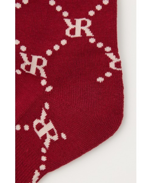 rienda（リエンダ）の「【RIENDA GOLF】ロゴソックス（ソックス/靴下・レディース・レッド/ネイビー・FREE）」の8枚目の写真