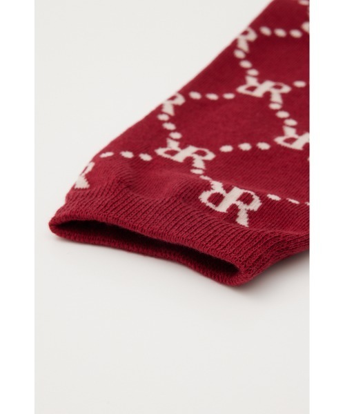 rienda（リエンダ）の「【RIENDA GOLF】ロゴソックス（ソックス/靴下・レディース・レッド/ネイビー・FREE）」の9枚目の写真