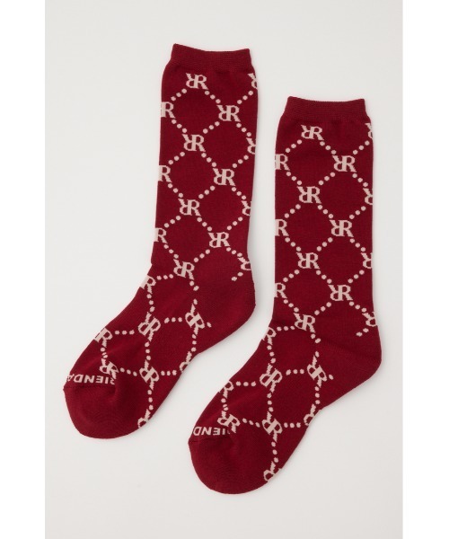 rienda（リエンダ）の「【RIENDA GOLF】ロゴソックス（ソックス/靴下・レディース・レッド/ネイビー・FREE）」の11枚目の写真