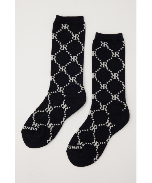 rienda（リエンダ）の「【RIENDA GOLF】ロゴソックス（ソックス/靴下・レディース・レッド/ネイビー・FREE）」の10枚目の写真