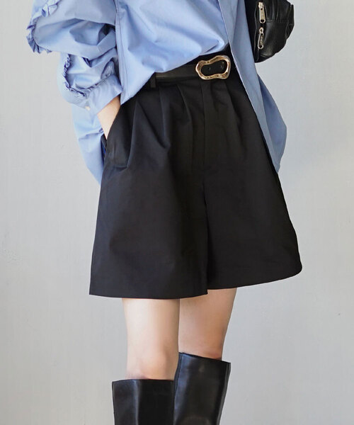 タックデザイン ショートパンツ（その他パンツ）｜MIMIMEMETE（ミミメメット）