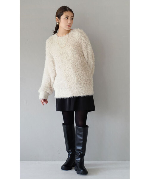 MIMIMEMETE(ミミメメット)の「タックデザイン ショートパンツ(その他パンツ・レディース・ブラック/ライトカーキ/モカ・フリー)」の8枚目の写真