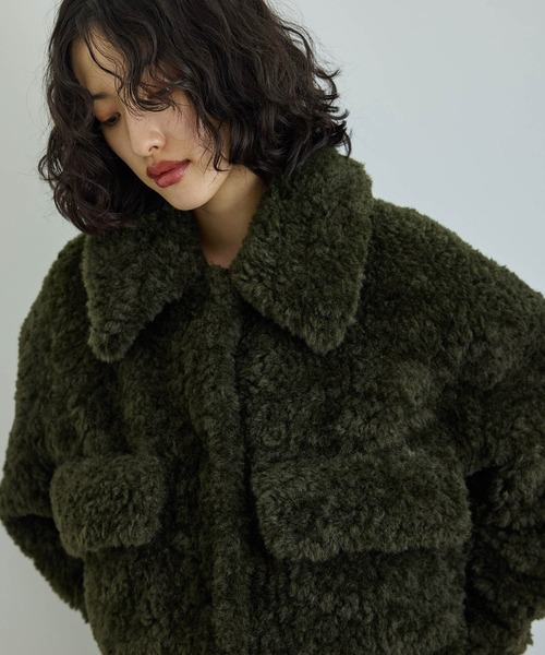 jakke(ジャッキー)の「【Jakke(ジャッキー)】DAME SHACKET(その他アウター・レディース・ダークグリーン/ブルー・S)」の9枚目の写真