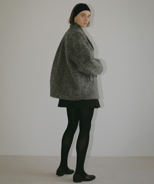 MANOF（マノフ）の「SHAGGY COCOON COAT（その他アウター）」 - WEAR