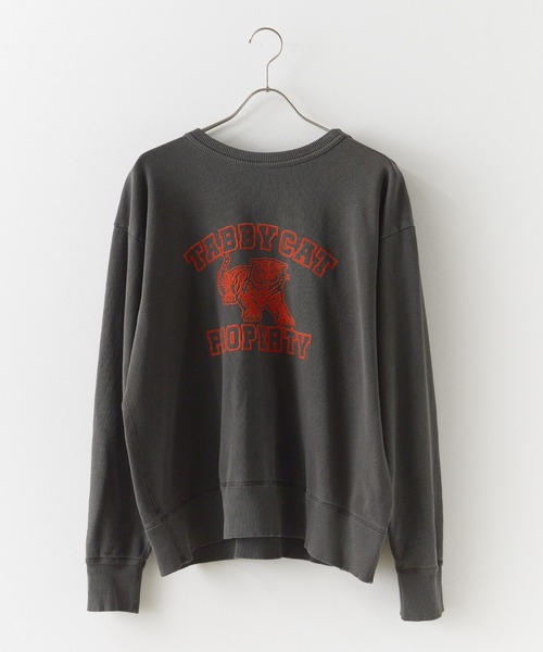 MIXTA（ミクスタ）の「MIXTA/ミクスタ 【UNISEX】 TABBY 24AW CREW NECK SWEAT SET IN クルーネックスウェット（スウェット・レディース・アイボリー/ブラック系その他/ベージュ系・SMALL/LARGE）」の2枚目の写真