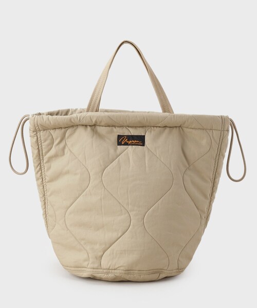 napron（ナプロン）の「【NAPRON】QUILTING PATIENTS BAG（ハンドバッグ・メンズ・グリーン系/レッド系/ライトベージュ・00）」の4枚目の写真