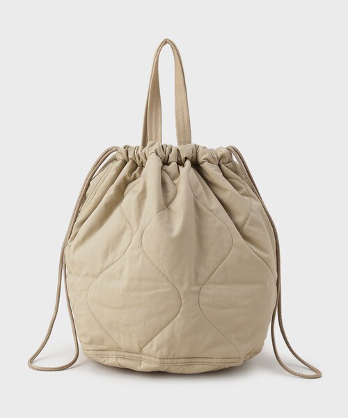 napron（ナプロン）の「【NAPRON】QUILTING PATIENTS BAG（ハンドバッグ・メンズ・グリーン系/レッド系/ライトベージュ・00）」の15枚目の写真