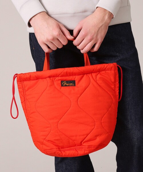 napron（ナプロン）の「【NAPRON】QUILTING PATIENTS BAG（ハンドバッグ・メンズ・グリーン系/レッド系/ライトベージュ・00）」の19枚目の写真