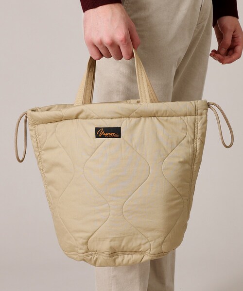 napron（ナプロン）の「【NAPRON】QUILTING PATIENTS BAG（ハンドバッグ・メンズ・グリーン系/レッド系/ライトベージュ・00）」の21枚目の写真