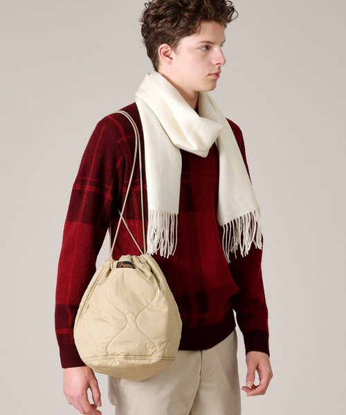 napron（ナプロン）の「【NAPRON】QUILTING PATIENTS BAG（ハンドバッグ・メンズ・グリーン系/レッド系/ライトベージュ・00）」の22枚目の写真