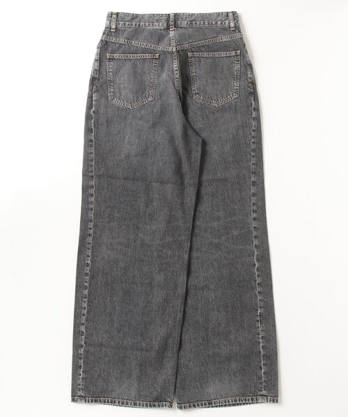 JOHN LAWRENCE SULLIVAN（ジョンローレンスサリバン）の「JOHN LAWRENCE SULLIVAN WASHED DENIM WIDE PANTS (JLS-02-22-S)（デニムパンツ・メンズ・インディゴブルー/ブラック・44/46/48）」の5枚目の写真